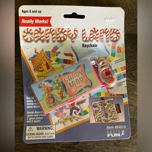 Hasbro Candy Land Game Keychain - Vintage Label 2000